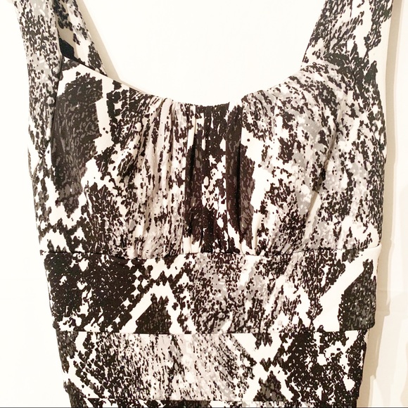 2/$20 Black & White Print Dress - Picture 3 of 4